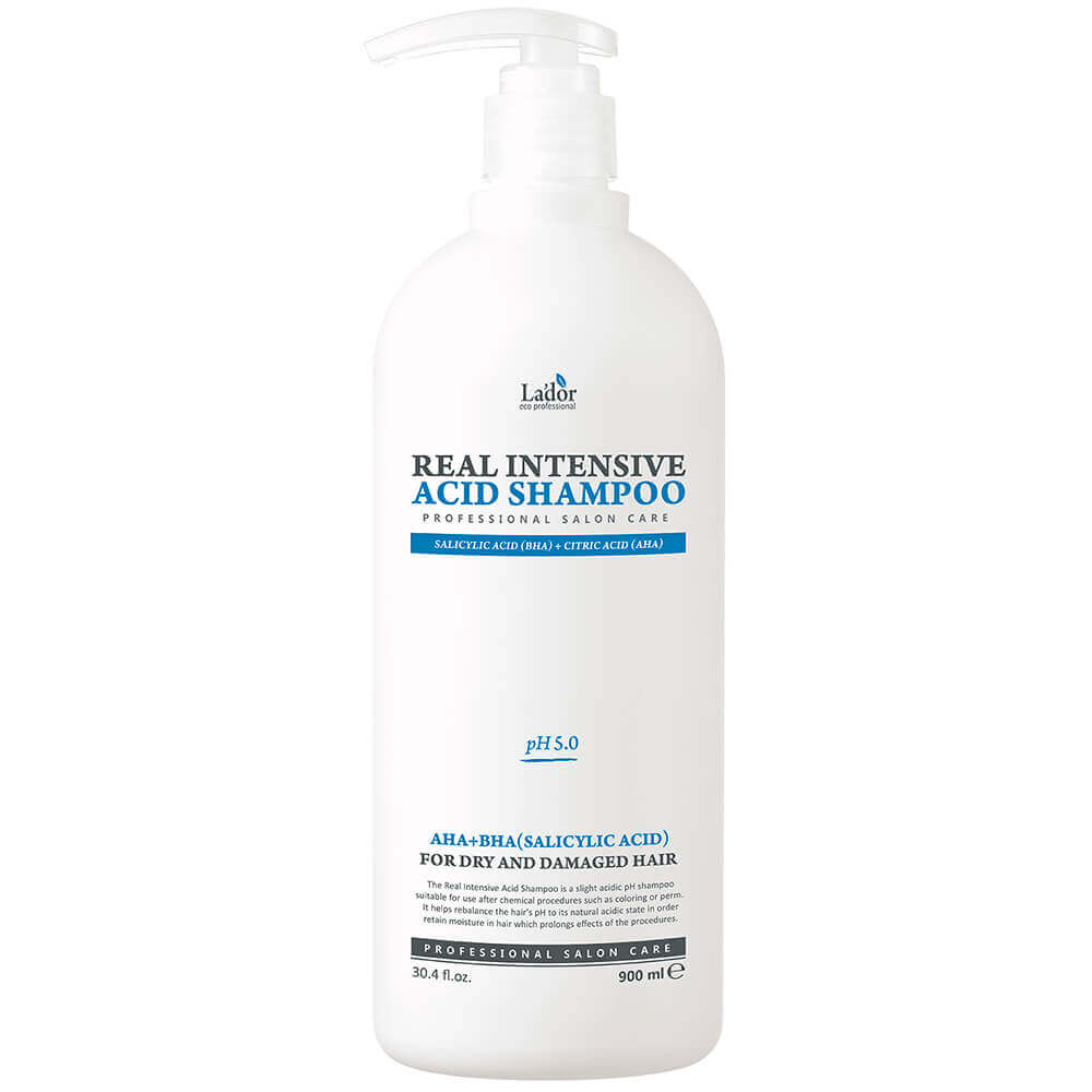 Интенсивный шампунь для сухих и повреждённых волос Lador Real Intensive Acid Shampoo